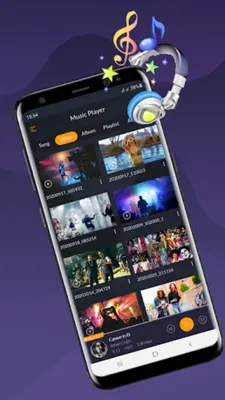 Music Player android App screenshot 2