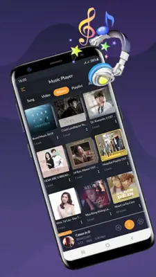 Music Player android App screenshot 3